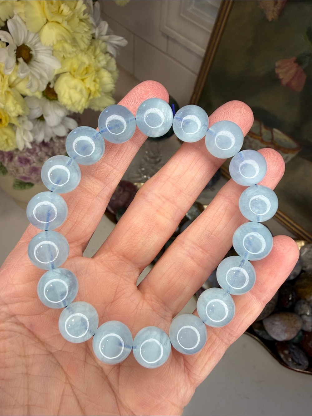 HQ Aquamarine Bracelet: B1296